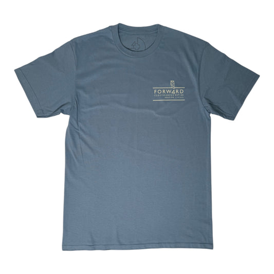 Forw4rd Meggies Mono Crest - Dusty Blue