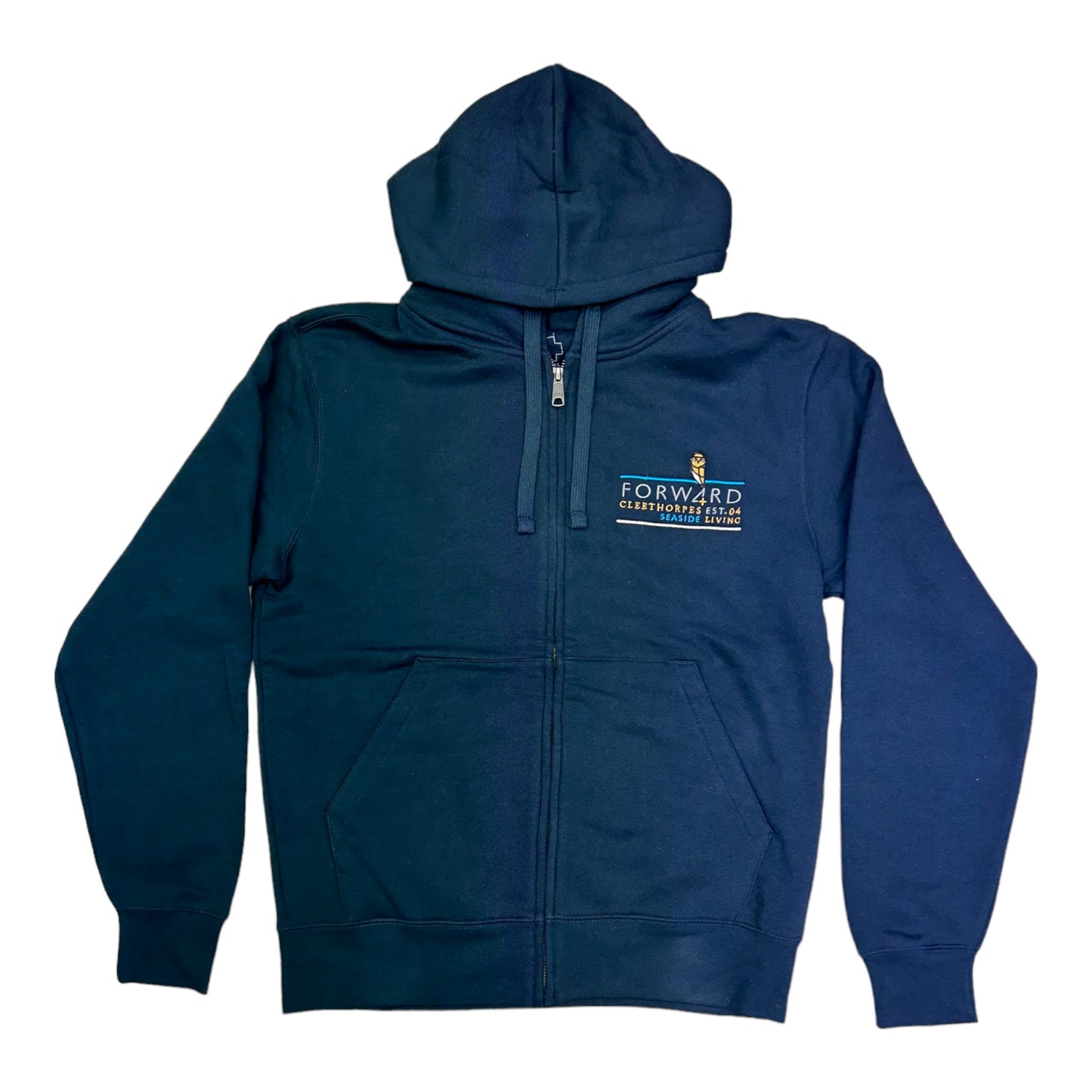 Forw4rd Zip Meggies Hoody - Navy