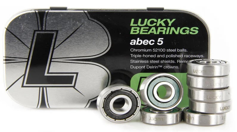 Lucky Abec 5 Skateboard Bearings