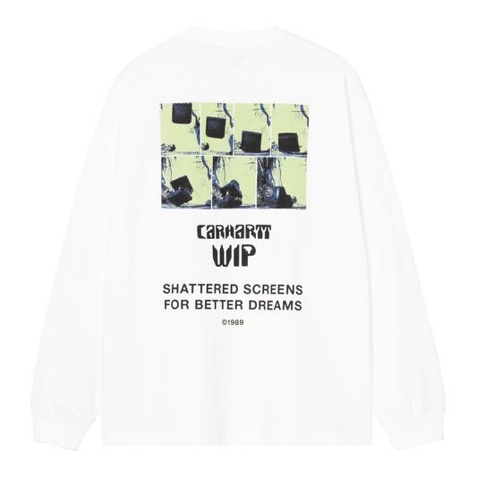 Carhartt WIP L/S Better Dreams T-Shirt - White