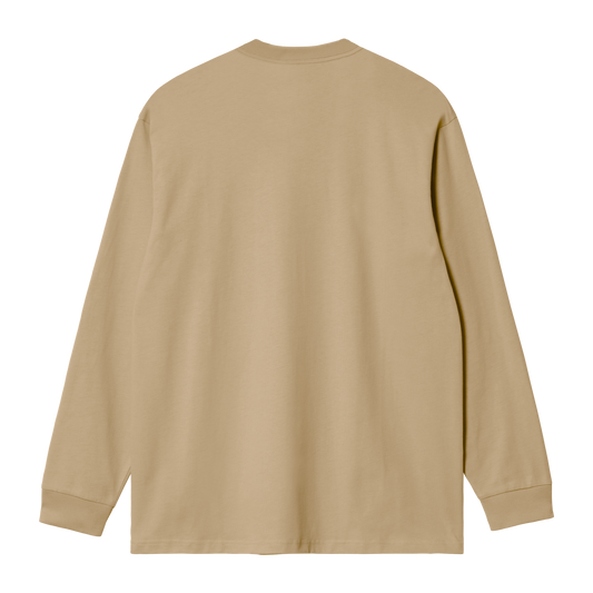 Carhartt WIP L/S Chase T-Shirt - Sable / Gold
