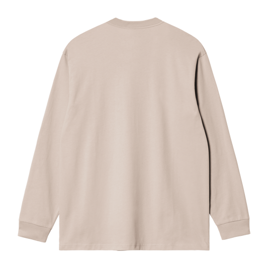 Carhartt WIP L/S Chase T-Shirt - Dusky Beige / Gold