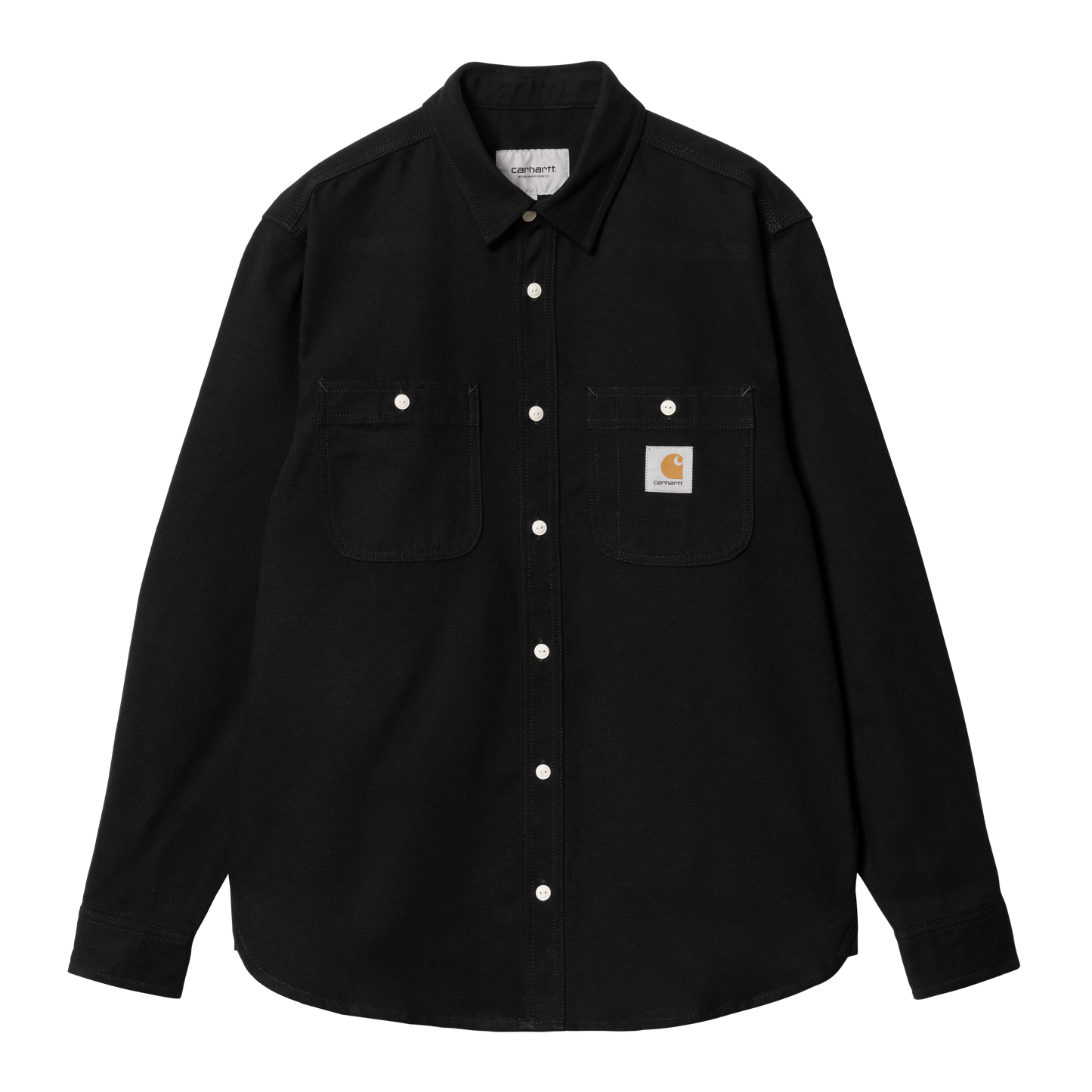 Carhartt WIP L/S Clink Shirt - Black Rigid