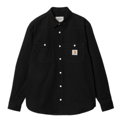 Carhartt WIP L/S Clink Shirt - Black Rigid