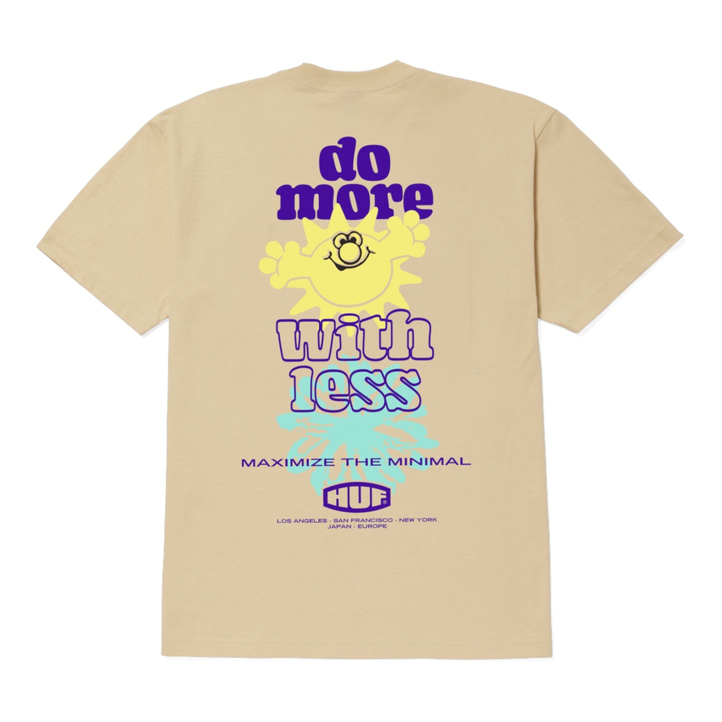 HUF - Maximize S/S Tee - Wheat