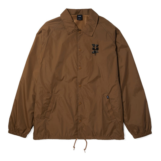 HUF Megablast Coaches Jacket - Camel