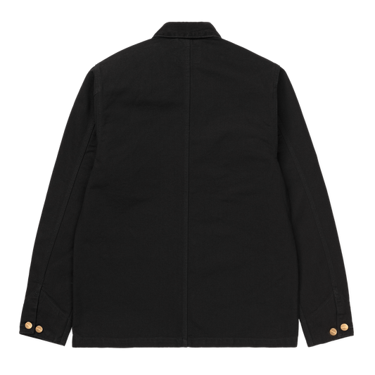 Carhartt WIP Michigan Summer Coat - Black / Black Rinsed