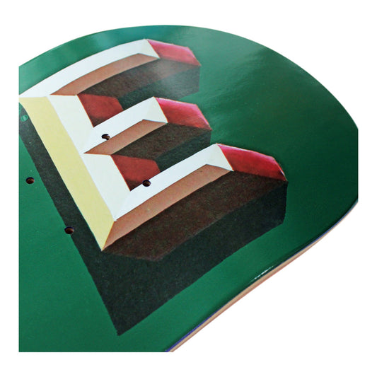 Skate Cafe Mr Finbar C2 Shape Deck Green - 8.375"