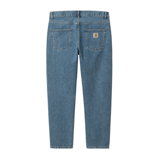 Carhartt WIP Newel Pant - Blue light used wash