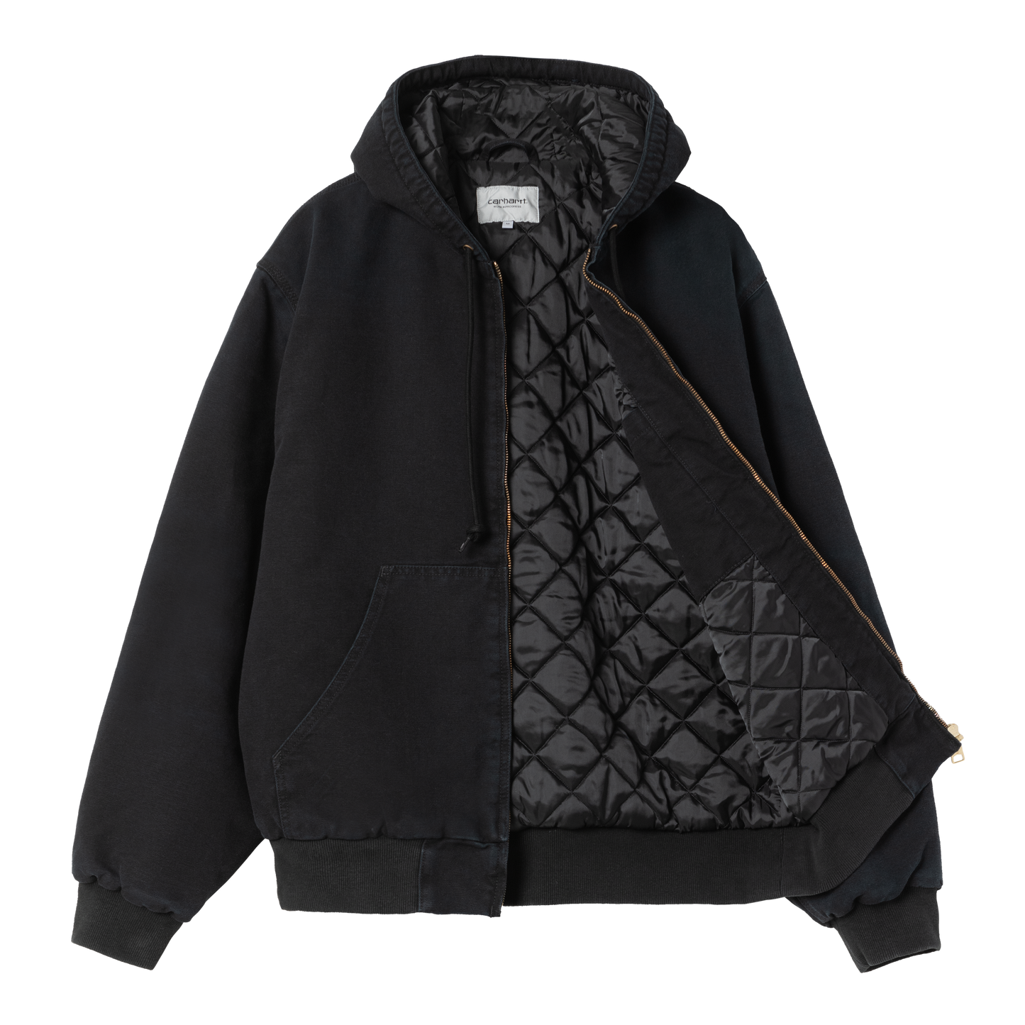 Carhartt OG Active Jacket - Black (Stone Canvas)