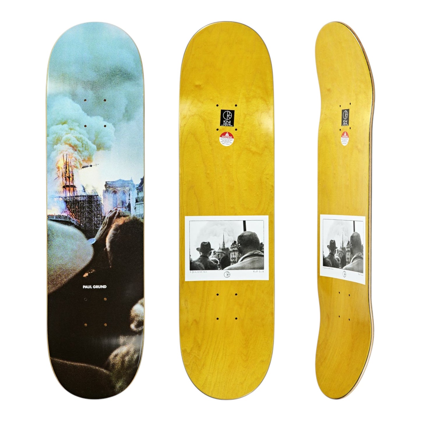 Polar Skate Co - Paul Grund - Notre Dame - Slick 8.5"