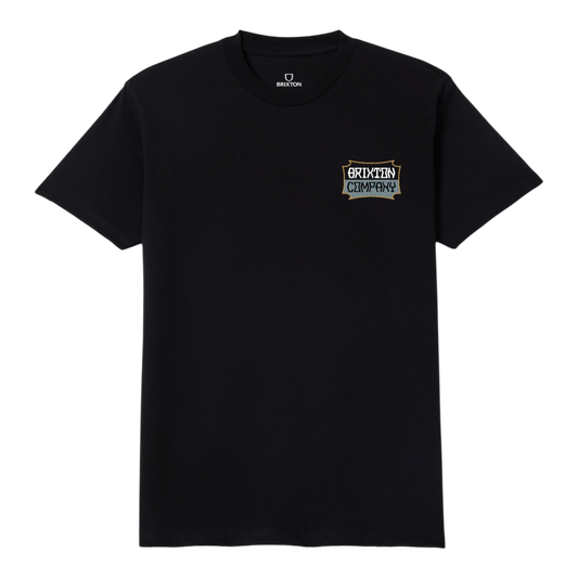 Brixton Pillar S/S T-Shirt - Black