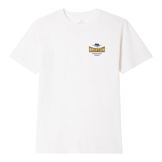 Brixton Pinnacle S/S T-Shirt - White