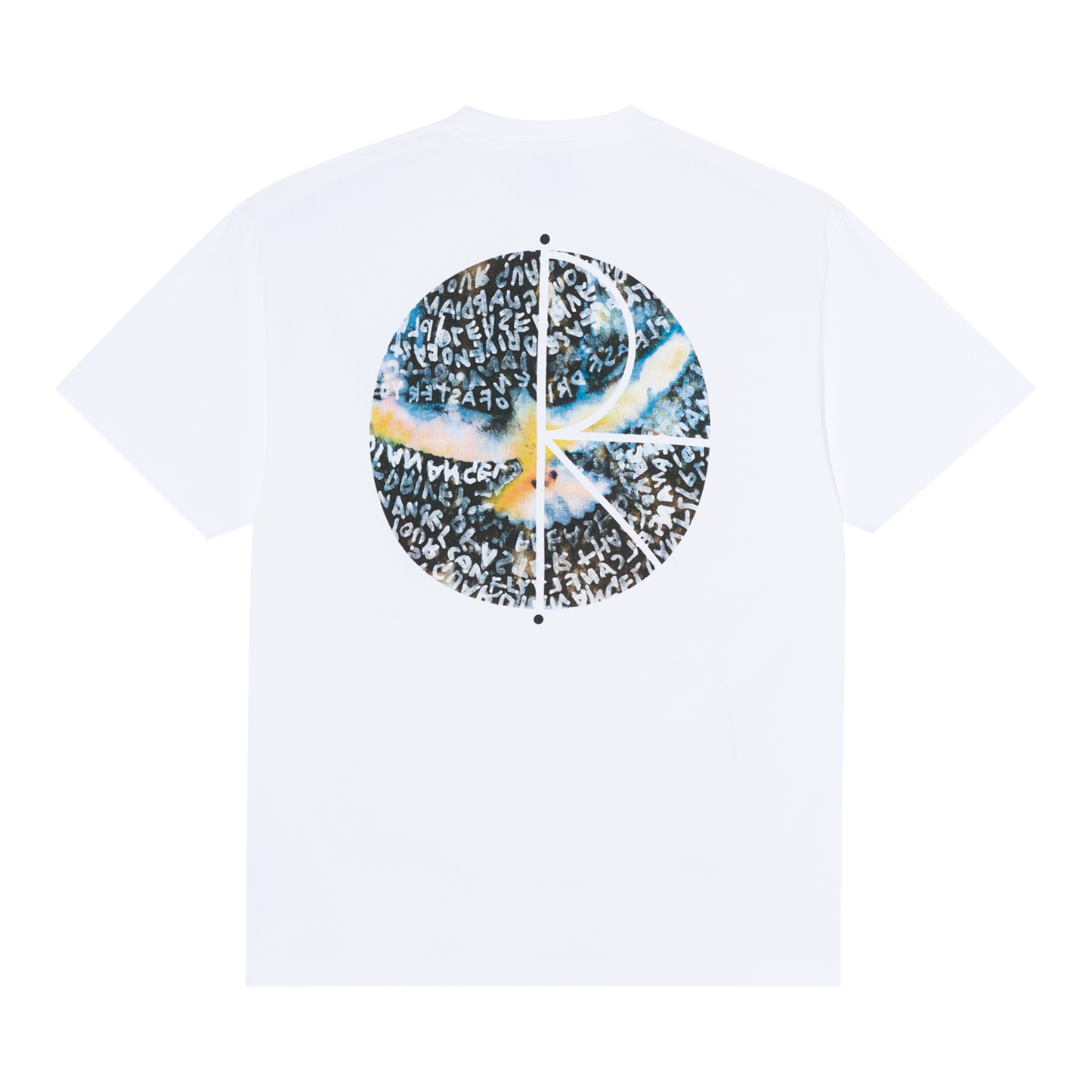 Polar Skate Co - Searching For Peace Fill Logo Tee - White