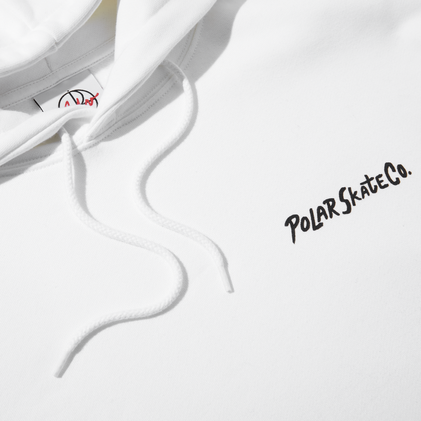 Polar Skate Co - Campfire Hood - White