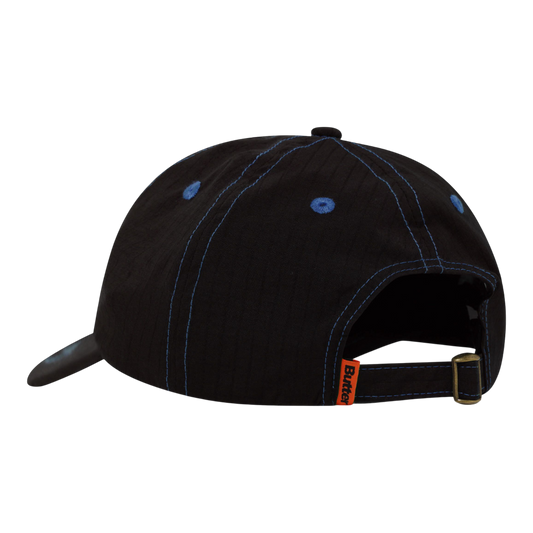 Butter Goods - Nylon Rounded Logo 6 Panel Cap - Black