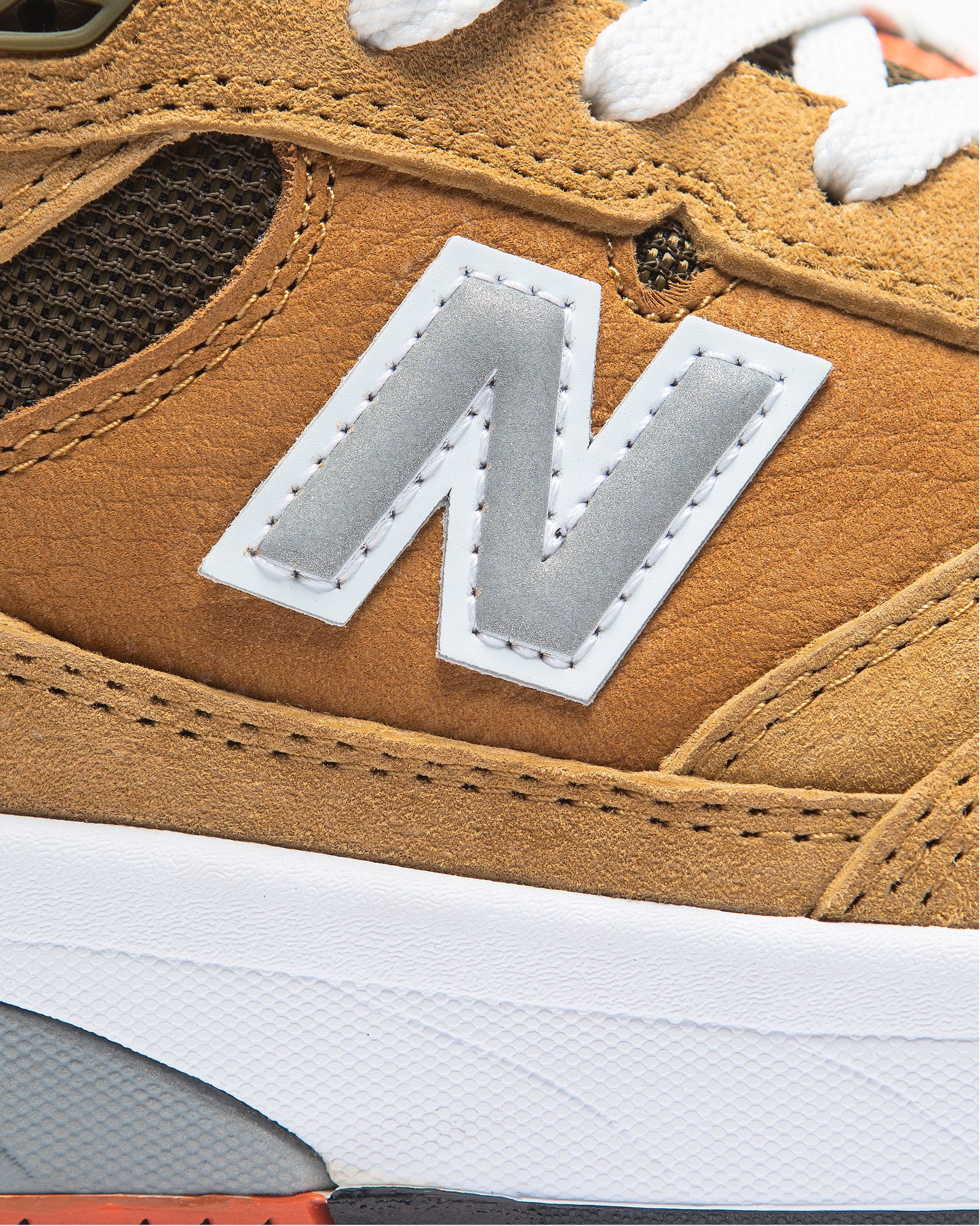 New Balance Numeric Andrew Reynolds 933 Shoes - Camel/Dark Brown