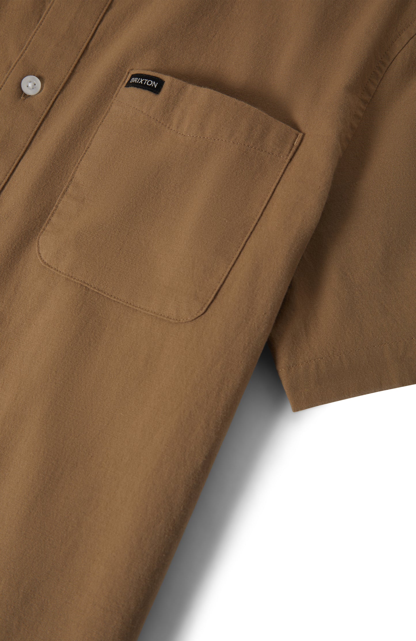 Brixton - Sanford S/S Oxford Shirt - Khaki
