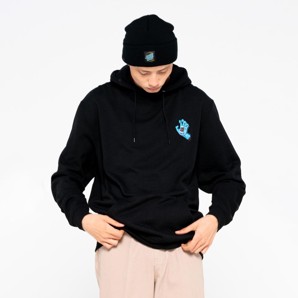 Santa Cruz - Screaming Hand Chest Hood - Black