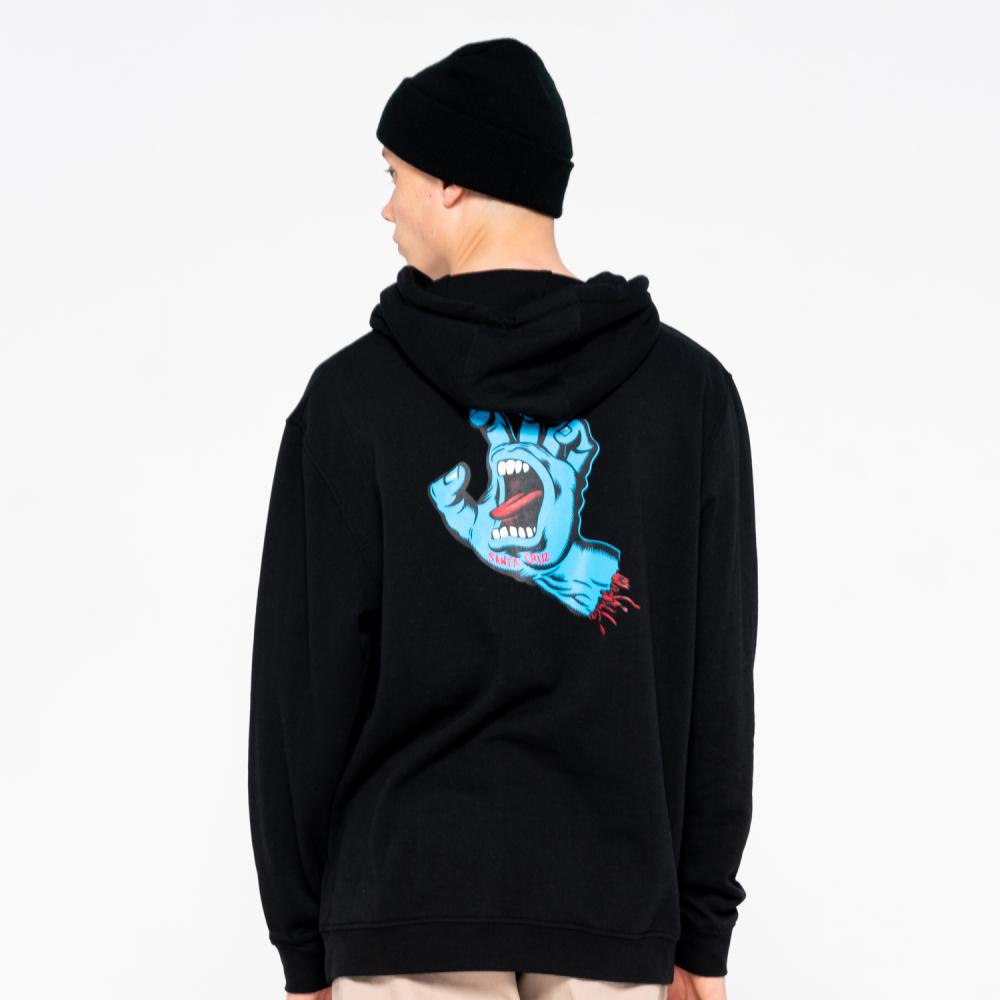 Santa Cruz - Screaming Hand Chest Hood - Black