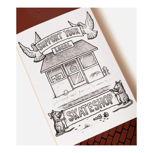 Skate Shop Day X Deluxe Storefront Deck - 8.25"