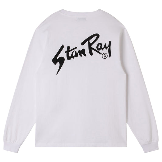 Stan Ray OG LS T-Shirt - Natural / Matt Black
