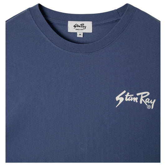 Stan Ray OG T-Shirt - Battle Blue / Natural Print