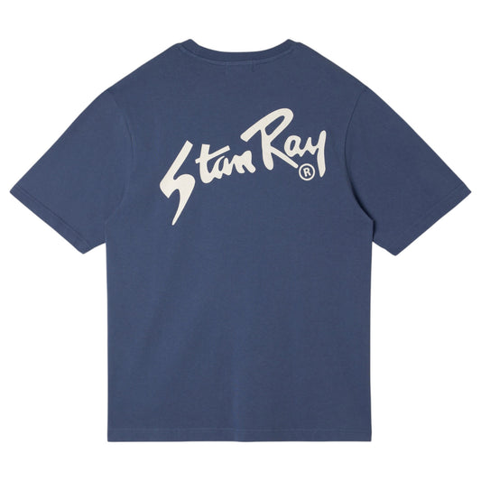 Stan Ray OG T-Shirt - Battle Blue / Natural Print