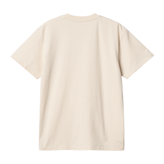Carhartt WIP S/S American Script T-Shirt - Natural