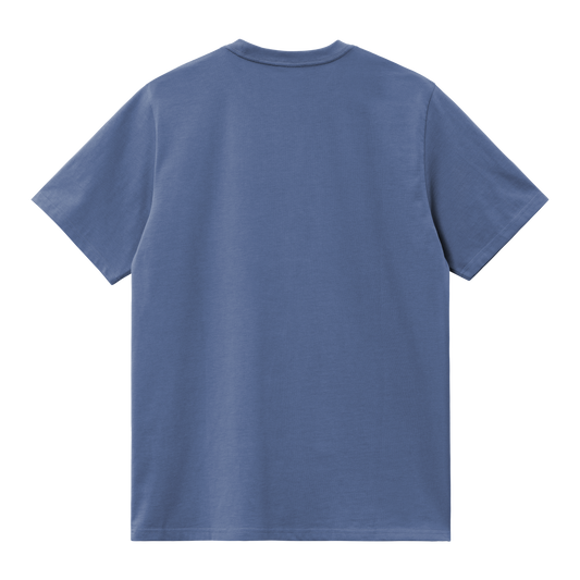 Carhartt WIP S/S American Script T-Shirt - Blue Iris