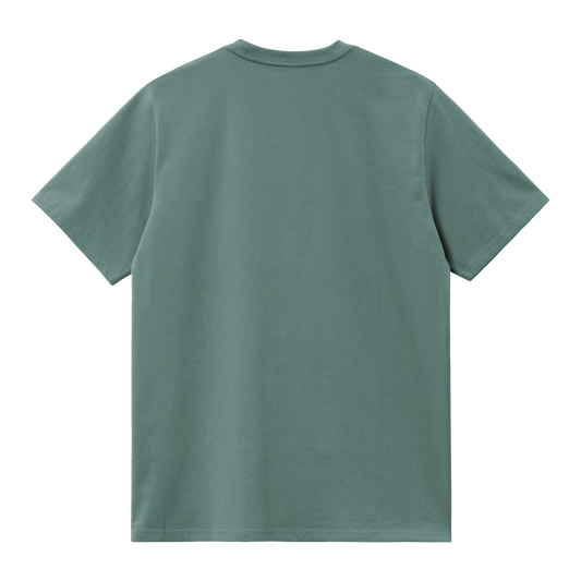 Carhartt WIP S/S Chase T-Shirt - Silver Pine / Gold