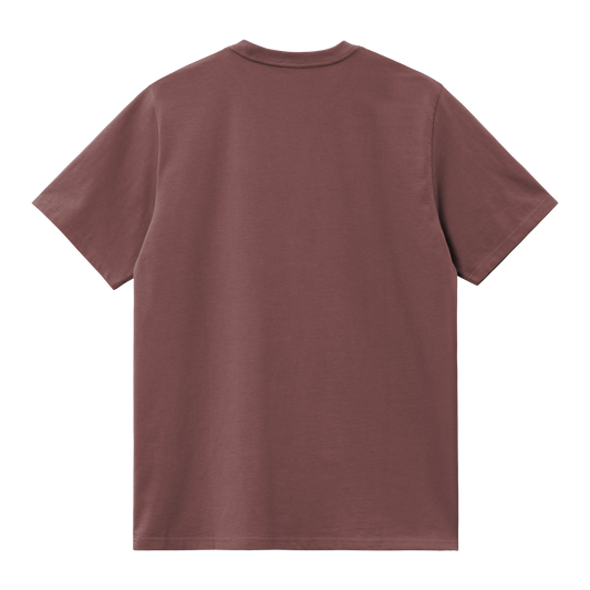 Carhartt WIP S/S Chase T-Shirt - Dusky Pink / Gold