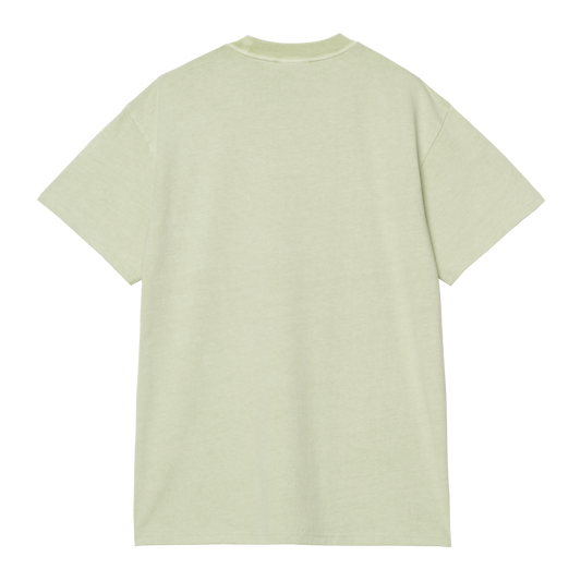 Carhartt WIP S/S Helix Redux T-Shirt - Pale Olive Garment Dyed