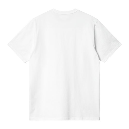 Carhartt WIP S/S Pocket Heart T-Shirt - White / Black