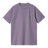 Carhartt WIP S/S Pocket T-Shirt - Glassy Purple