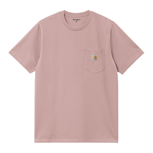 Carhartt WIP S/S Pocket T-Shirt - Glassy Pink