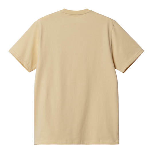 Carhartt WIP S/S Pocket T-Shirt - Cornsilk