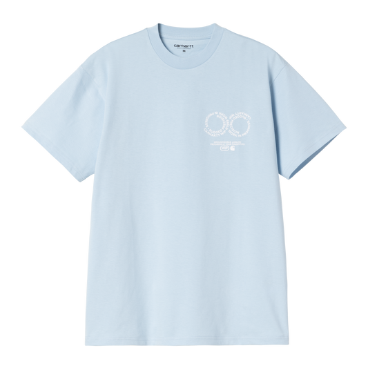 Carhartt WIP S/S Rotation T-Shirt - Air Sky / White