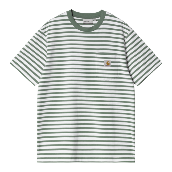 Carhartt WIP S/S Seidler Pocket T-Shirt - Seidler Stripe Park