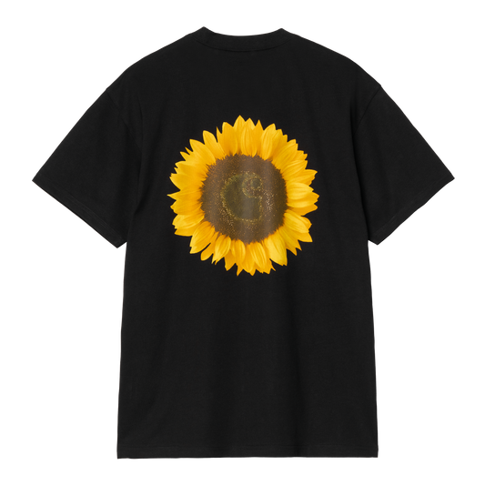 Carhartt WIP S/S Sunflower T-Shirt - Black