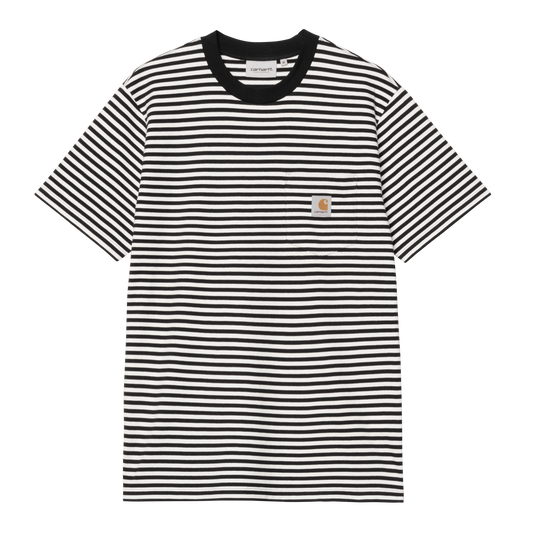 Carhartt WIP S/S Verner Pocket T-Shirt - Black / Wax