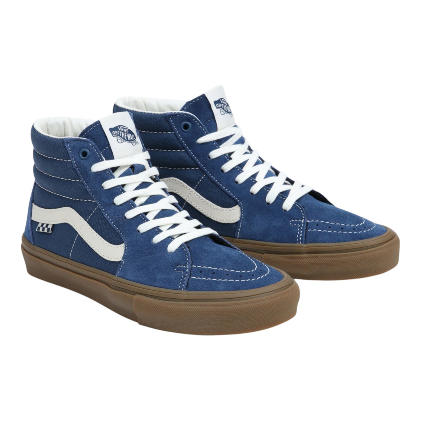 Vans Skate Sk8-Hi - Suede Gum/Dark Denim