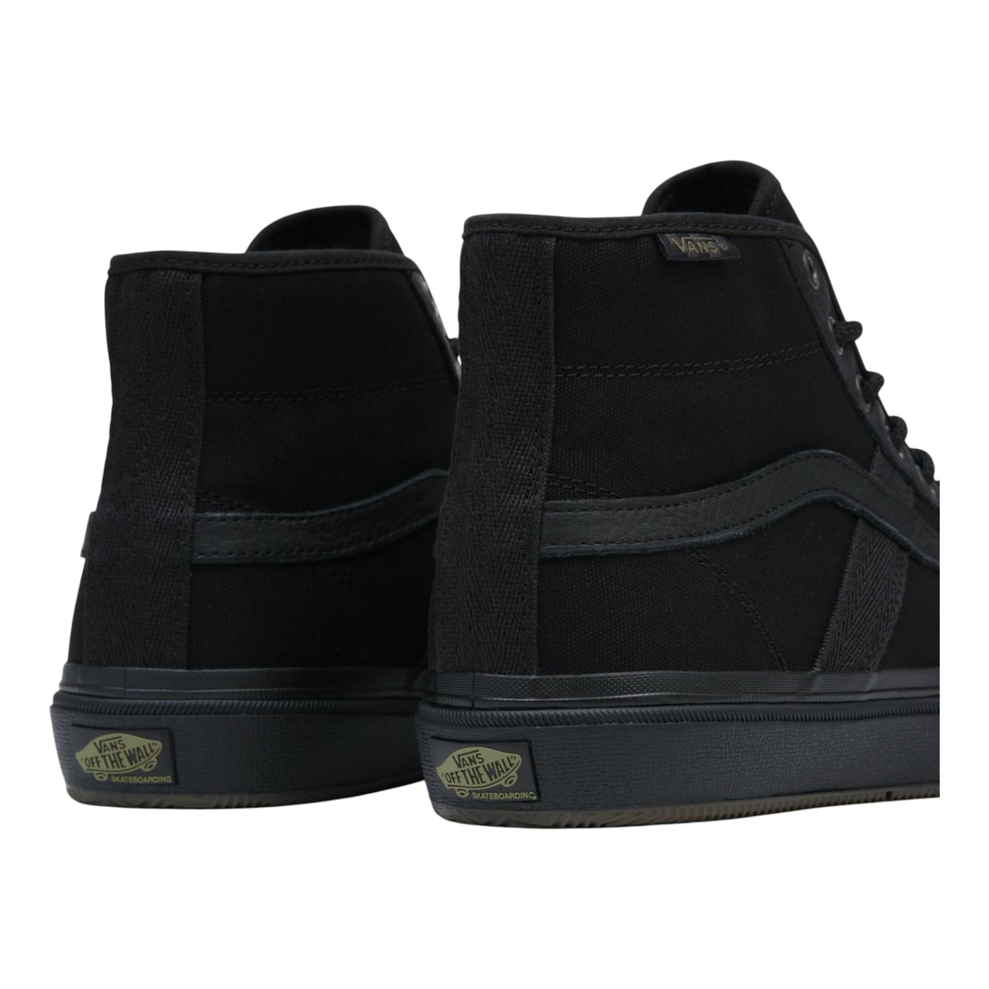 Vans Crockett High - Butter Leather Black/Black