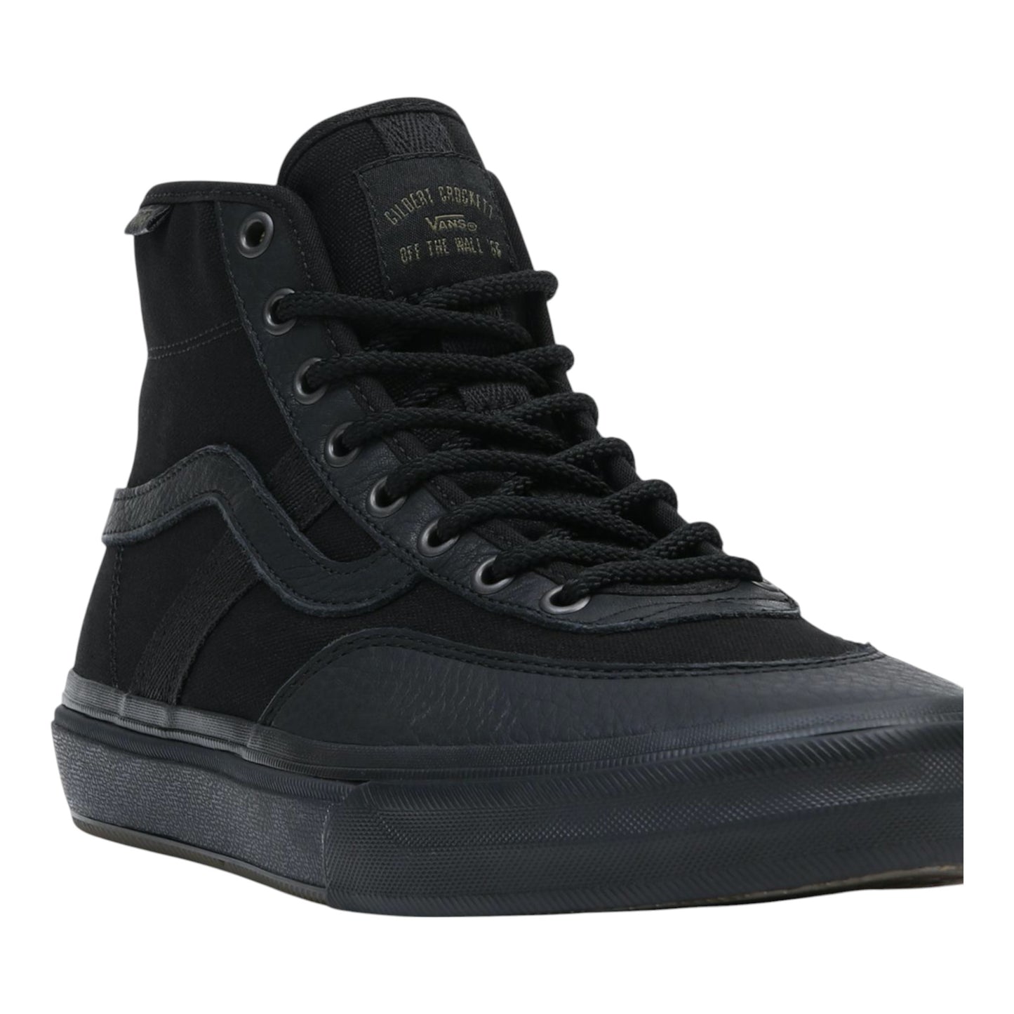 Vans Crockett High - Butter Leather Black/Black