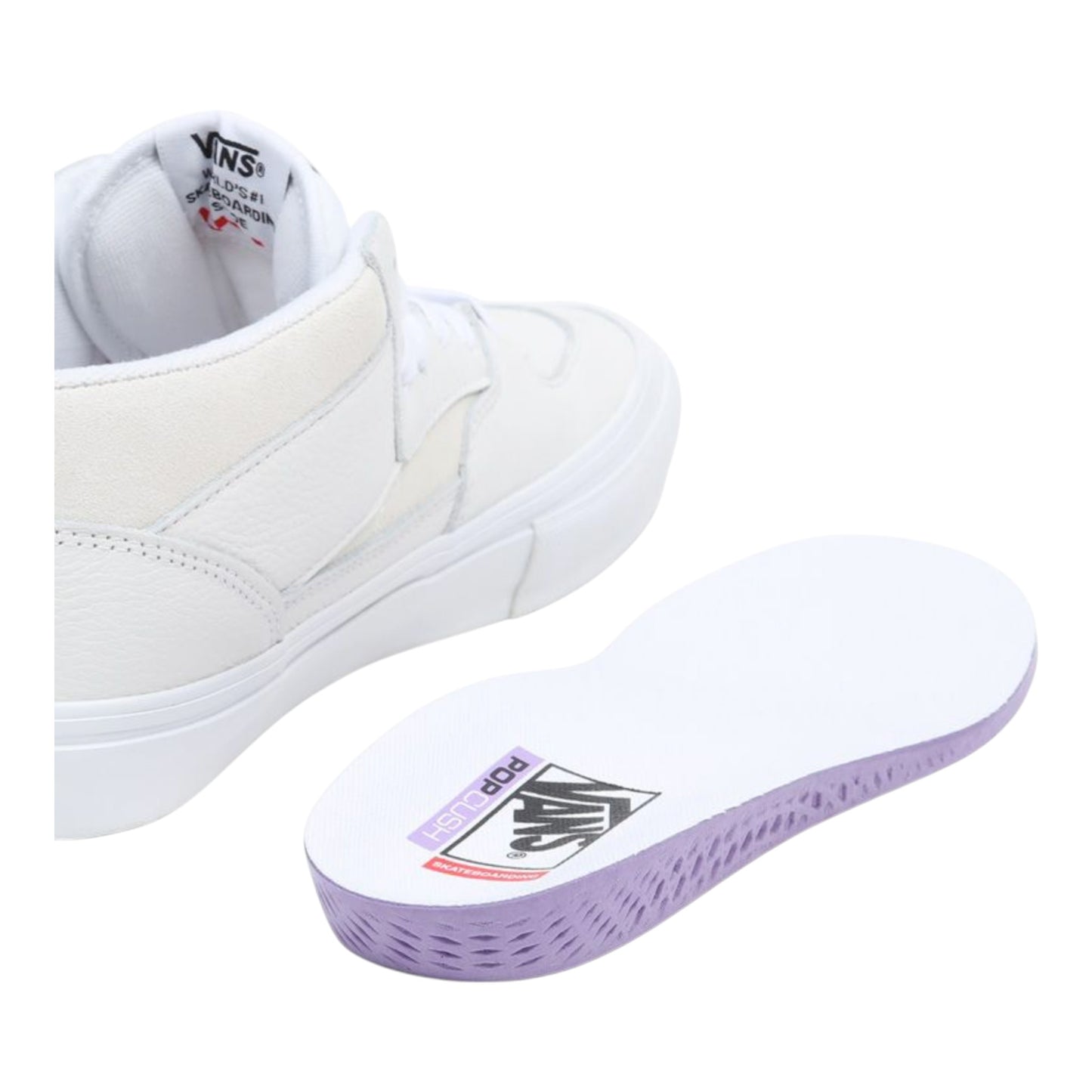 Vans Skate Half Cab - Daz White/White