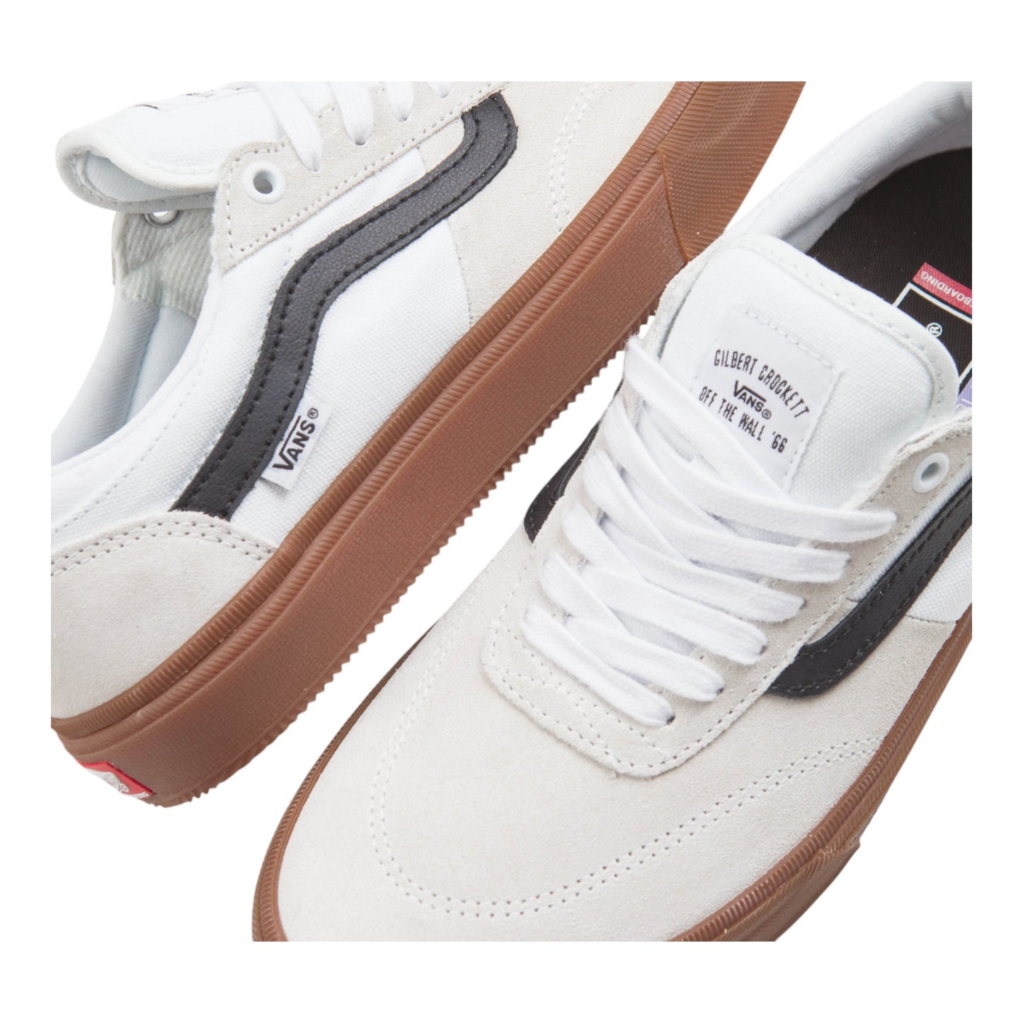 Vans Gilbert Crockett Shoes - White/Gum