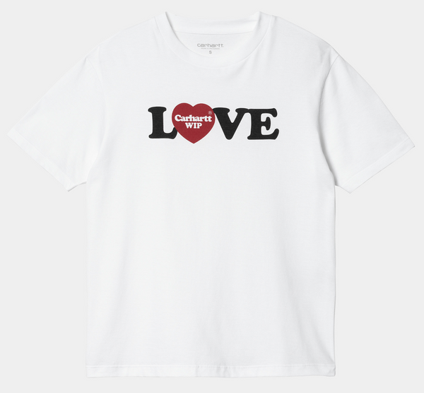 Carhartt WIP S/S Love T-Shirt - White