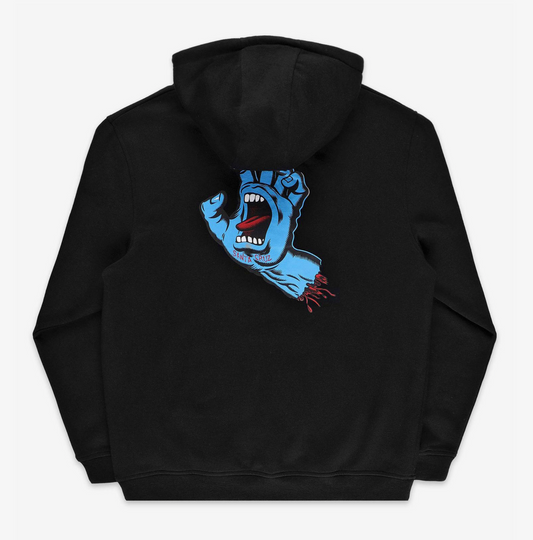 Santa Cruz - Screaming Hand Chest Hood - Black