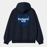 Carhartt WIP Hooded Heart Sweat - Blue