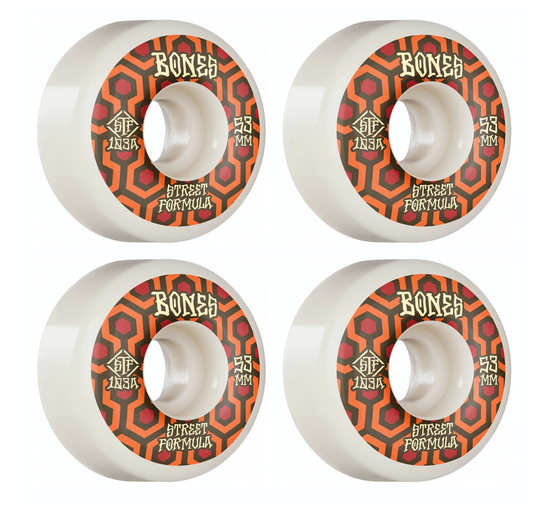Bones Retros Wheels STF V1 Standard 53mm - White